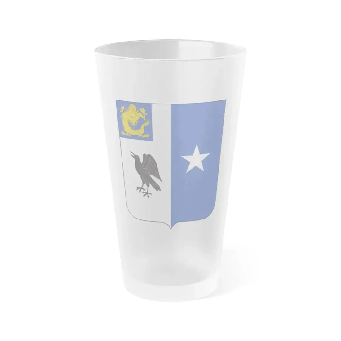 44th Infantry Regiment (U.S. Army) Frosted Pint Glass 16oz Default Title - Go Mug Yourself