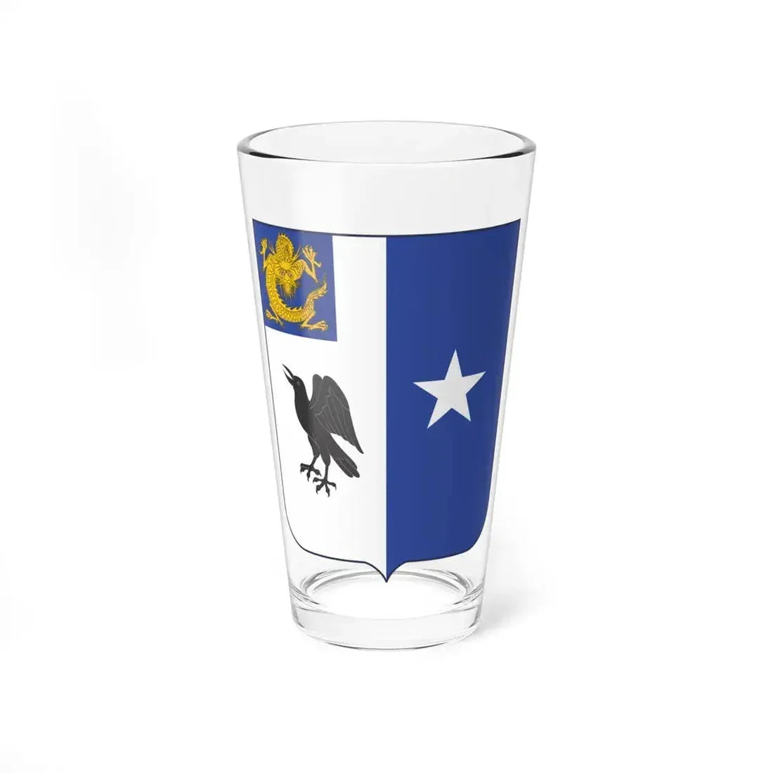 44th Infantry Regiment (U.S. Army) Pint Glass 16oz 16oz - Go Mug Yourself