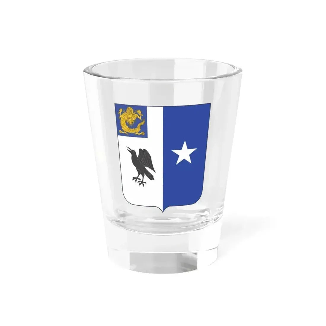 44th Infantry Regiment (U.S. Army) Shot Glass 1.5oz 1.5oz - Go Mug Yourself