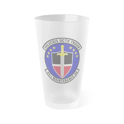 44th Maintenance Squadron (U.S. Air Force) Frosted Pint Glass 16oz 16oz Frosted - Go Mug Yourself