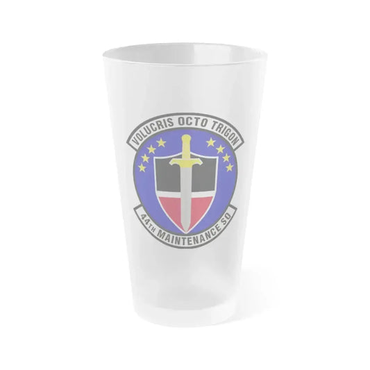 44th Maintenance Squadron (U.S. Air Force) Frosted Pint Glass 16oz 16oz Frosted - Go Mug Yourself