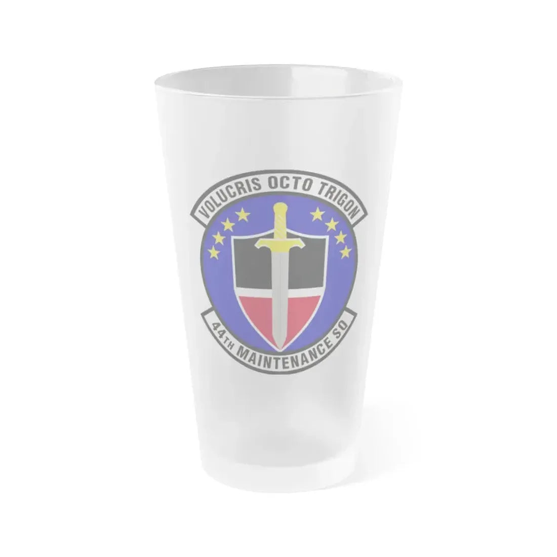 44th Maintenance Squadron (U.S. Air Force) Frosted Pint Glass 16oz 16oz Frosted - Go Mug Yourself