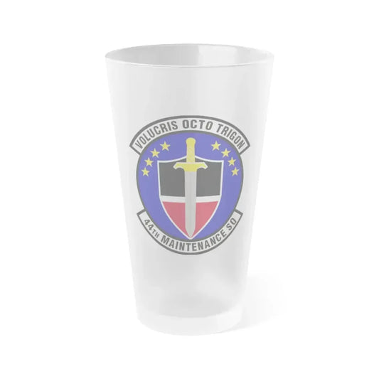 44th Maintenance Squadron (U.S. Air Force) Frosted Pint Glass 16oz 16oz Frosted - Go Mug Yourself