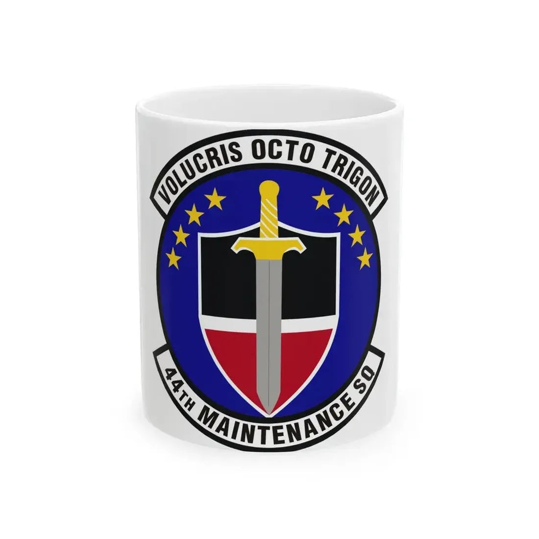 44th Maintenance Squadron (U.S. Air Force) White Coffee Mug 11oz - Go Mug Yourself