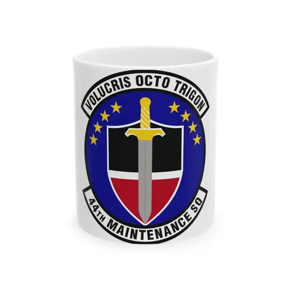 44th Maintenance Squadron (U.S. Air Force) White Coffee Mug 11oz - Go Mug Yourself