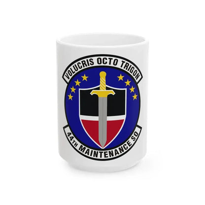 44th Maintenance Squadron (U.S. Air Force) White Coffee Mug 15oz - Go Mug Yourself