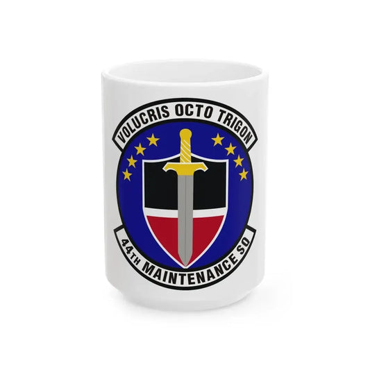 44th Maintenance Squadron (U.S. Air Force) White Coffee Mug 15oz - Go Mug Yourself