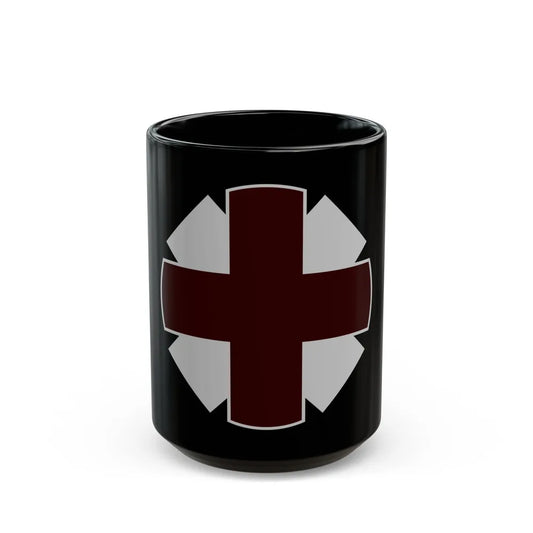 44th Medical Command DUI (U.S. Army) Black Coffee Mug-15oz-Go Mug Yourself