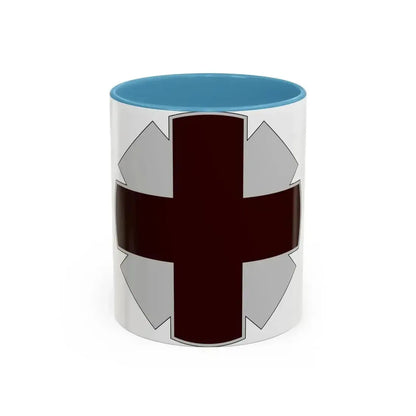 44th Medical Command DUI (U.S. Army) Accent Coffee Mug 11oz Light Blue - Go Mug Yourself