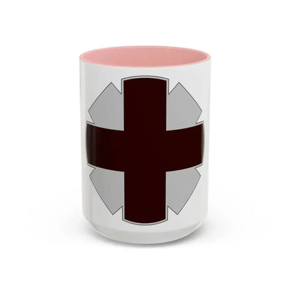44th Medical Command DUI (U.S. Army) Accent Coffee Mug 15oz Pink - Go Mug Yourself