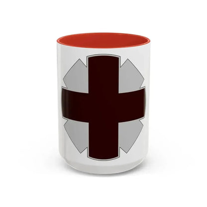 44th Medical Command DUI (U.S. Army) Accent Coffee Mug 15oz Red - Go Mug Yourself