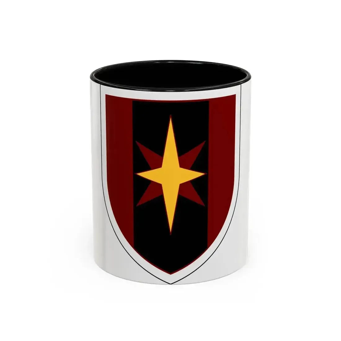 44th Medical Command SSI (U.S. Army) Accent Coffee Mug 11oz Black - Go Mug Yourself