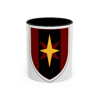 44th Medical Command SSI (U.S. Army) Accent Coffee Mug 11oz Black - Go Mug Yourself