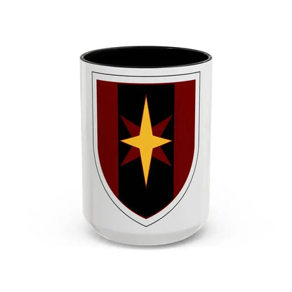 44th Medical Command SSI (U.S. Army) Accent Coffee Mug 15oz Black - Go Mug Yourself