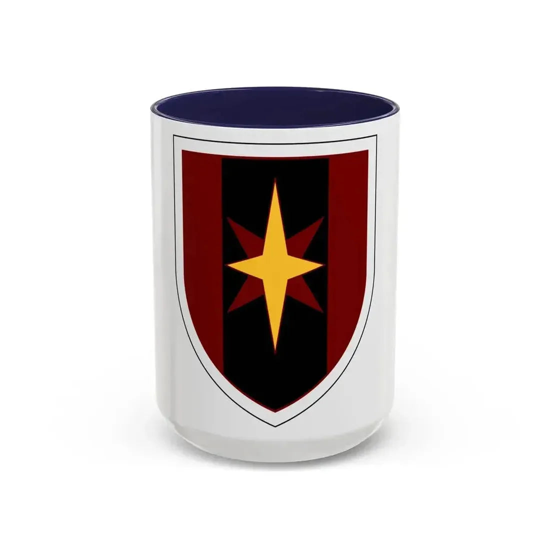 44th Medical Command SSI (U.S. Army) Accent Coffee Mug 15oz Navy - Go Mug Yourself