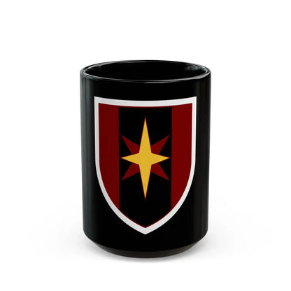 44th Medical Command SSI (U.S. Army) Black Coffee Mug 15oz - Go Mug Yourself