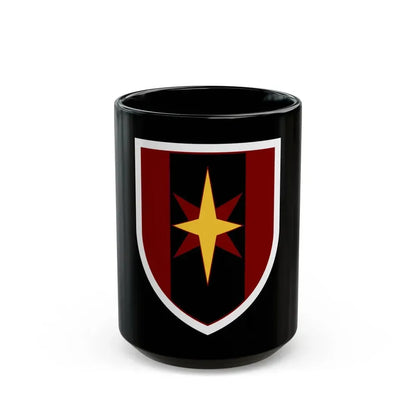 44th Medical Command SSI (U.S. Army) Black Coffee Mug 15oz - Go Mug Yourself