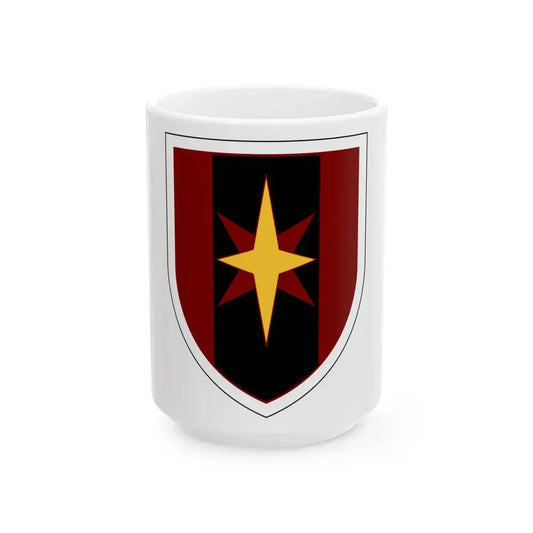 44th Medical Command SSI (U.S. Army) White Coffee Mug 15oz - Go Mug Yourself