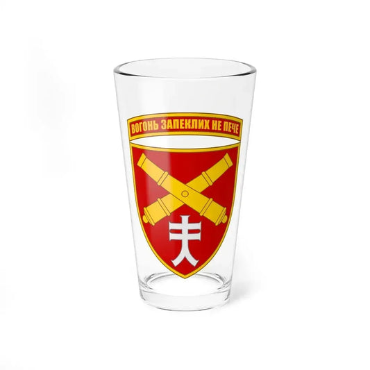 44th Separate Artillery Brigade 5 (Ukraine) Pint Glass 16oz 16oz - Go Mug Yourself