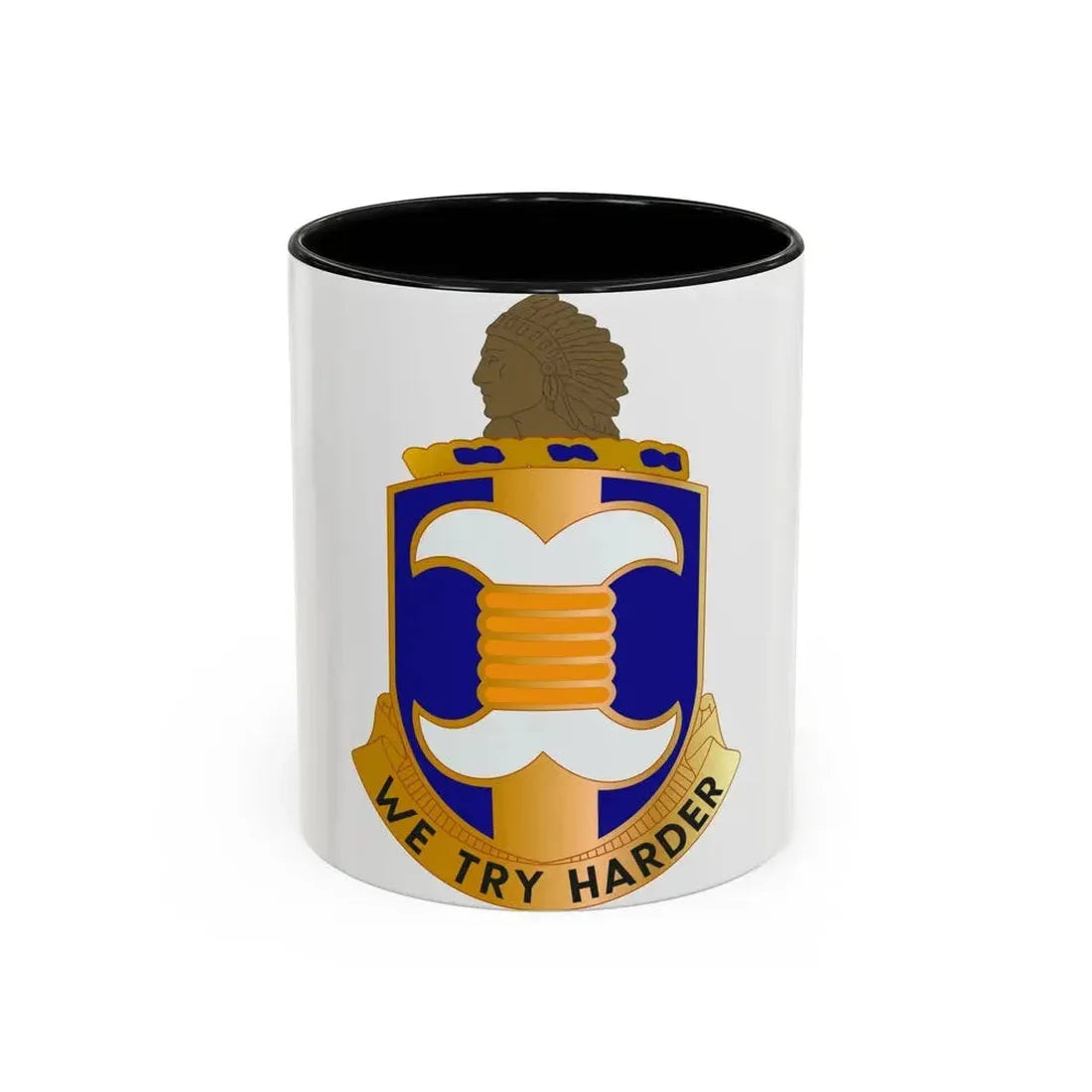 45 Aviation Battalion (U.S. Army) Accent Coffee Mug 11oz Black - Go Mug Yourself