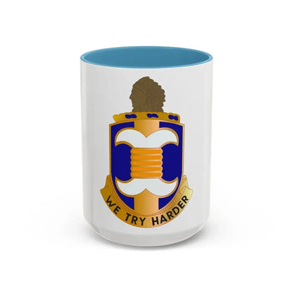 45 Aviation Battalion (U.S. Army) Accent Coffee Mug 15oz Light Blue - Go Mug Yourself