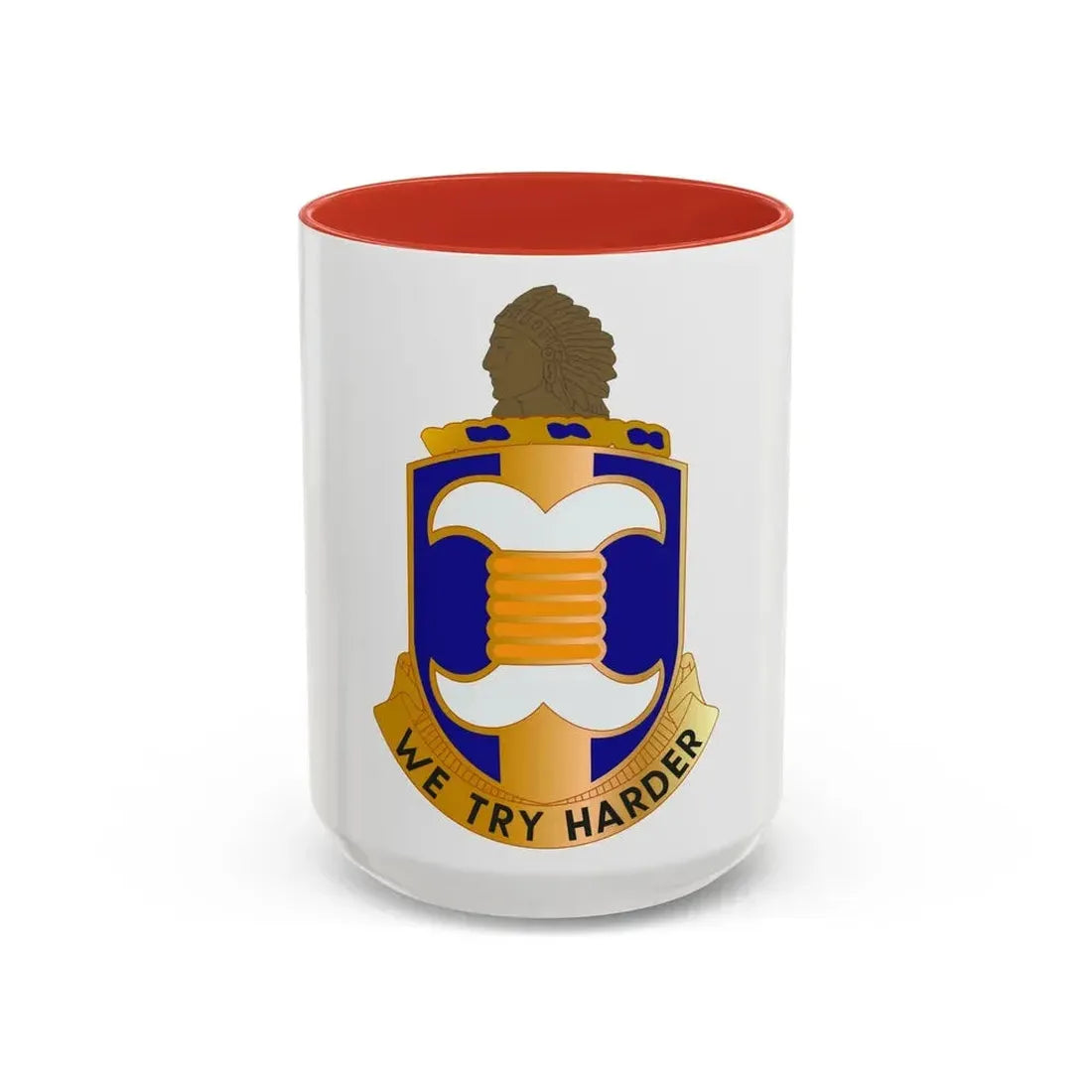 45 Aviation Battalion (U.S. Army) Accent Coffee Mug 15oz Red - Go Mug Yourself