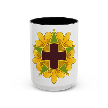 45 Field Hospital (U.S. Army) Accent Coffee Mug-15oz-Black-Go Mug Yourself