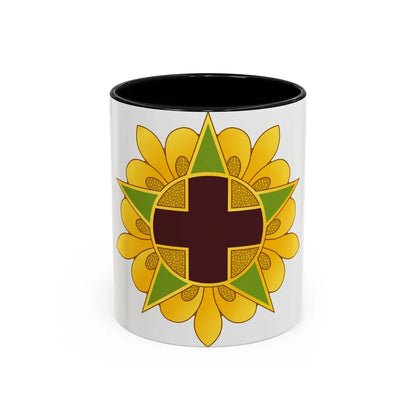 45 Field Hospital (U.S. Army) Accent Coffee Mug 11oz Black - Go Mug Yourself