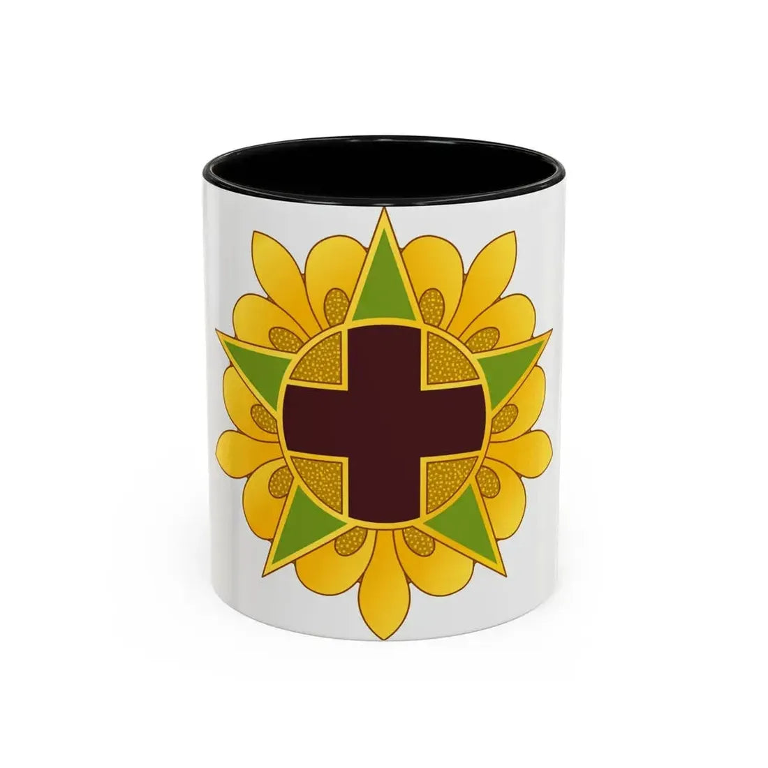 45 Field Hospital (U.S. Army) Accent Coffee Mug 11oz Black - Go Mug Yourself