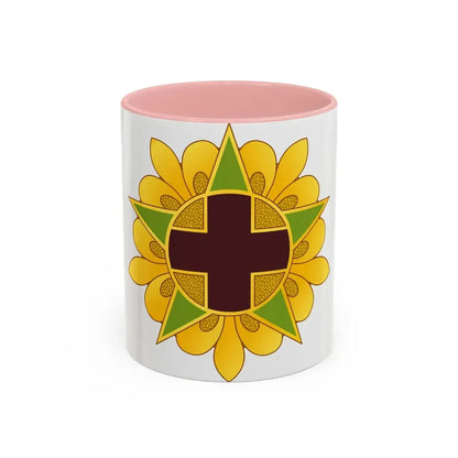45 Field Hospital (U.S. Army) Accent Coffee Mug 11oz Pink - Go Mug Yourself