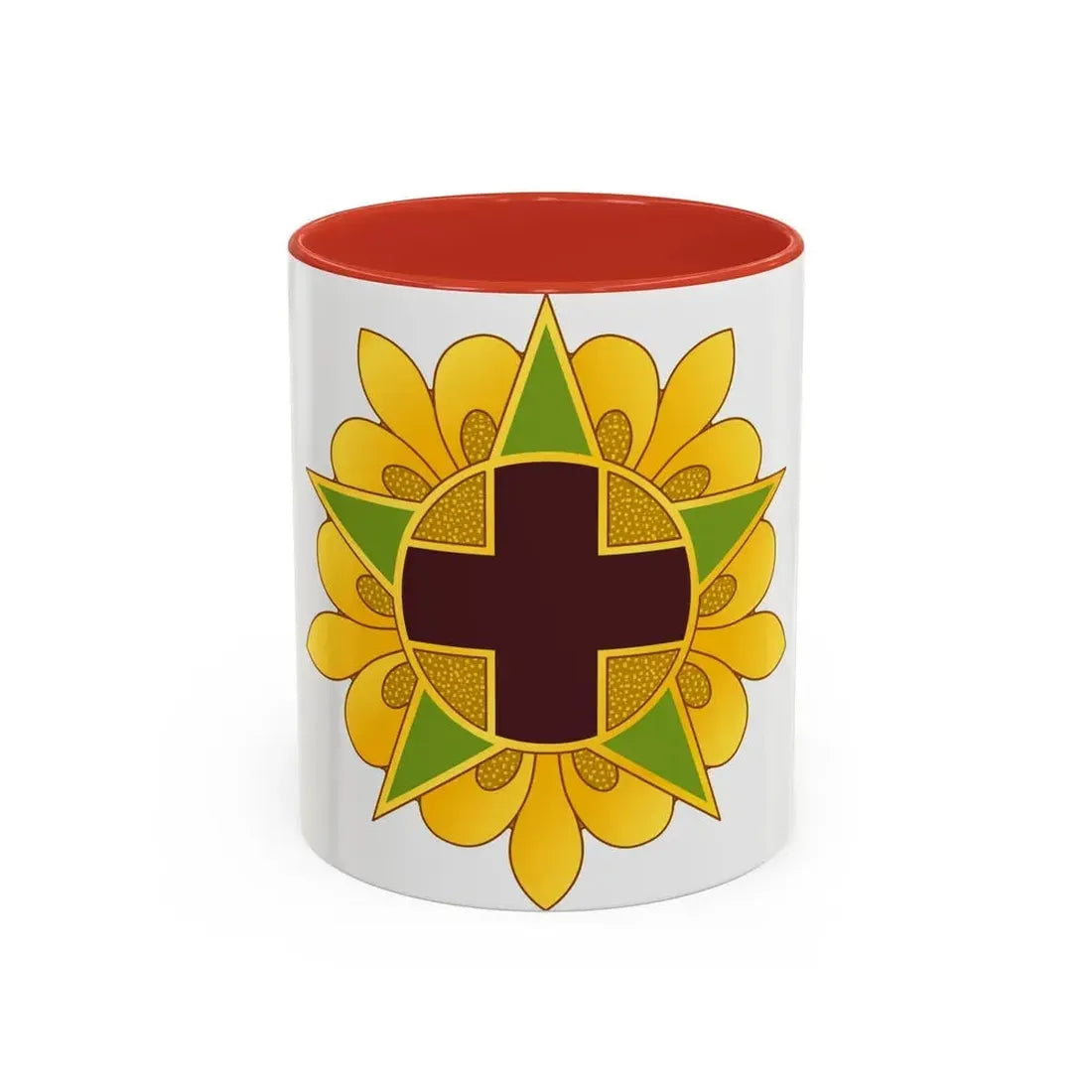 45 Field Hospital (U.S. Army) Accent Coffee Mug 11oz Red - Go Mug Yourself