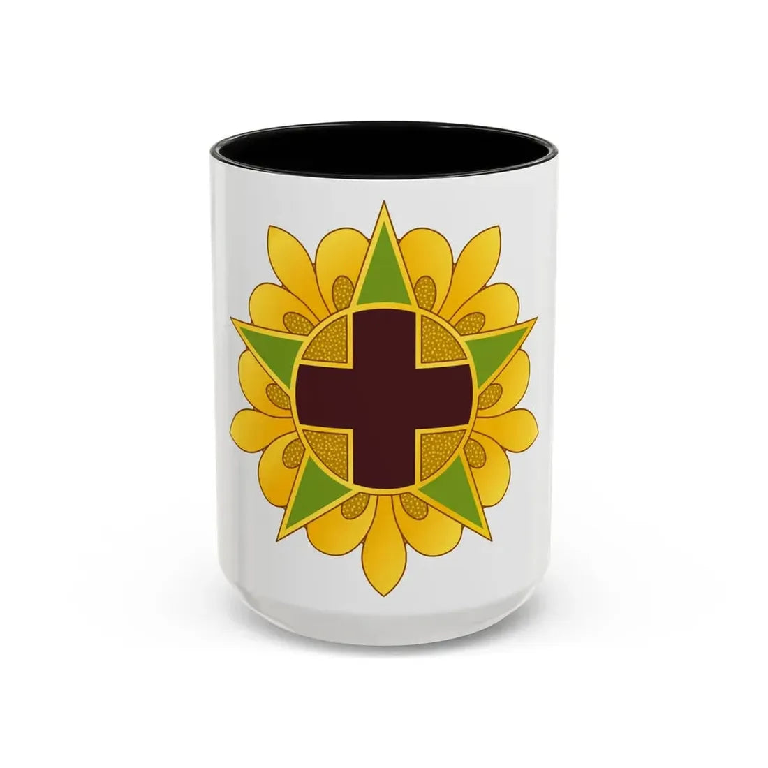 45 Field Hospital (U.S. Army) Accent Coffee Mug 15oz Black - Go Mug Yourself