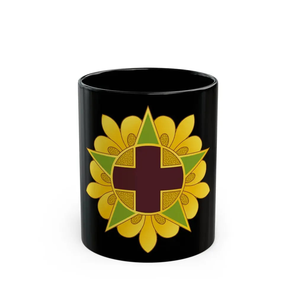 45 Field Hospital (U.S. Army) Black Coffee Mug 11oz - Go Mug Yourself