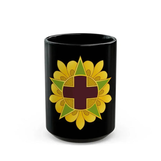 45 Field Hospital (U.S. Army) Black Coffee Mug 15oz - Go Mug Yourself