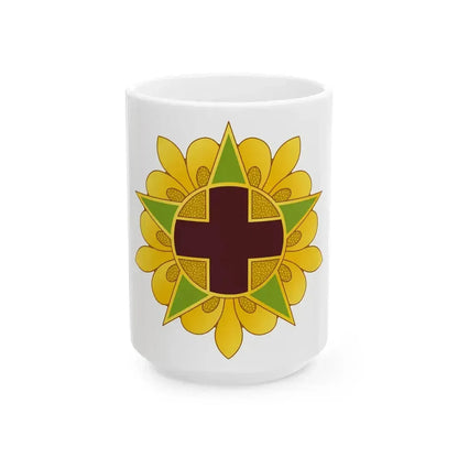 45 Field Hospital (U.S. Army) White Coffee Mug 15oz - Go Mug Yourself