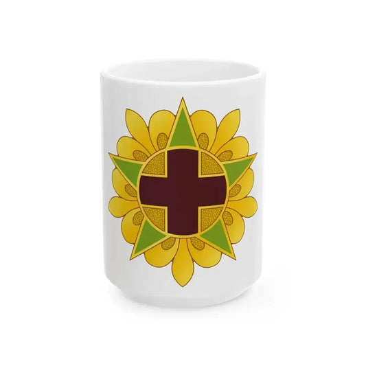 45 Field Hospital (U.S. Army) White Coffee Mug 15oz - Go Mug Yourself