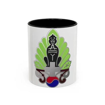 45 Surgical Hospital (U.S. Army) Accent Coffee Mug 11oz Black - Go Mug Yourself