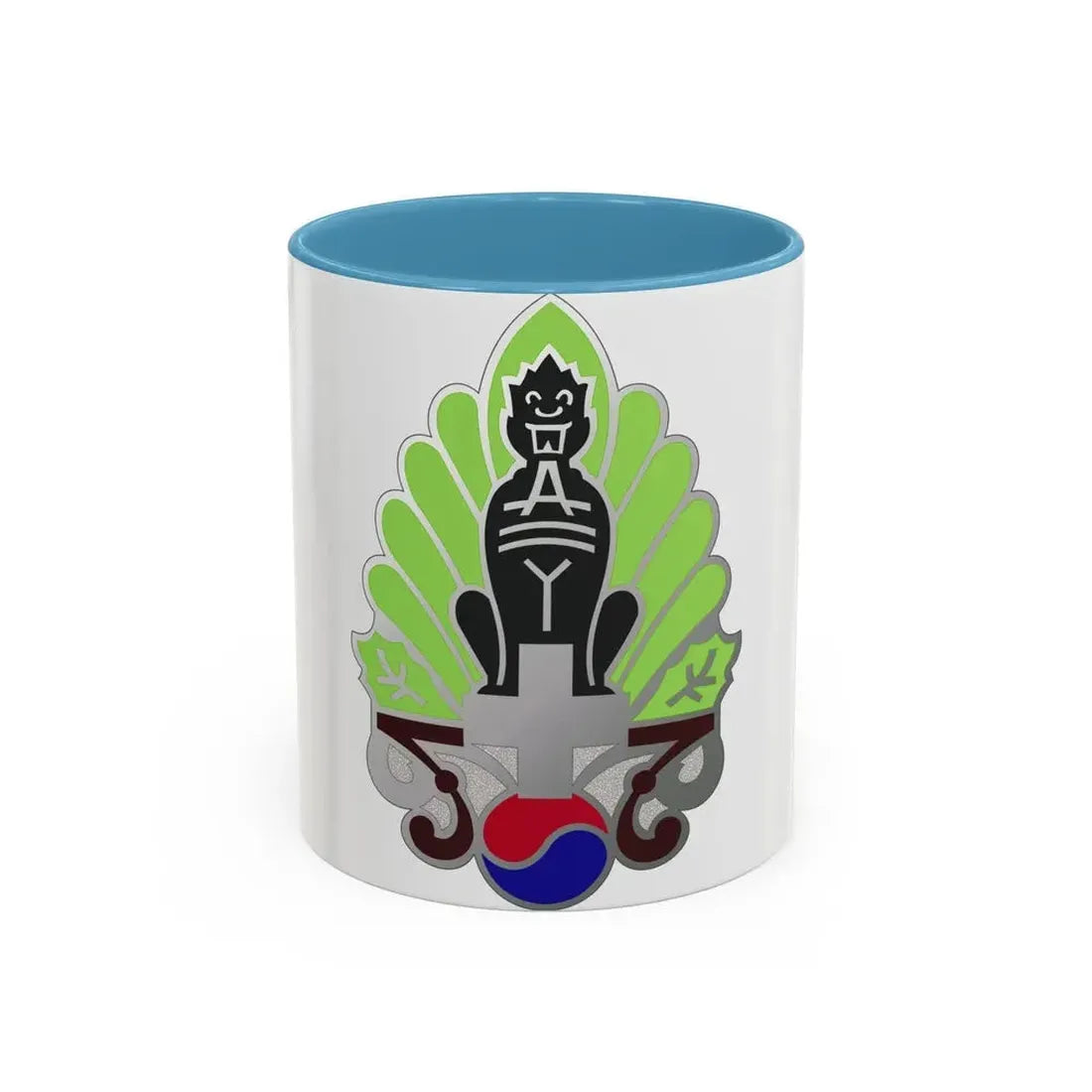 45 Surgical Hospital (U.S. Army) Accent Coffee Mug 11oz Light Blue - Go Mug Yourself