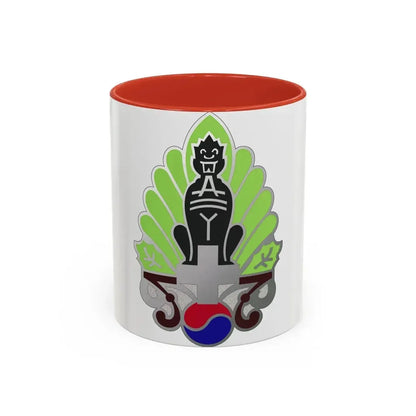 45 Surgical Hospital (U.S. Army) Accent Coffee Mug 11oz Red - Go Mug Yourself