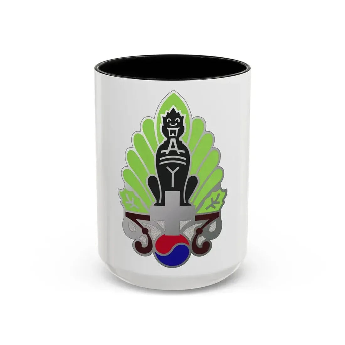 45 Surgical Hospital (U.S. Army) Accent Coffee Mug 15oz Black - Go Mug Yourself