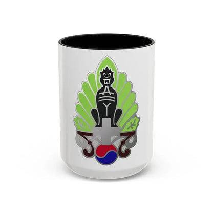 45 Surgical Hospital (U.S. Army) Accent Coffee Mug 15oz Black - Go Mug Yourself