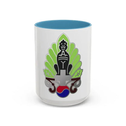 45 Surgical Hospital (U.S. Army) Accent Coffee Mug 15oz Light Blue - Go Mug Yourself