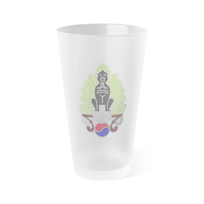 45 Surgical Hospital (U.S. Army) Frosted Pint Glass 16oz Default Title - Go Mug Yourself