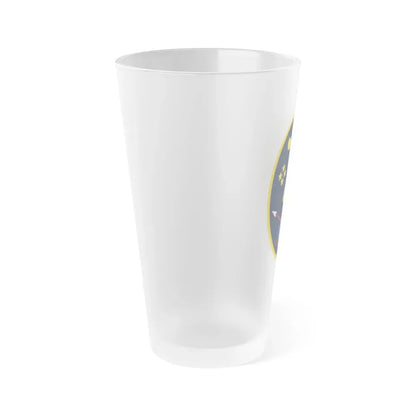 45 Weather Squadron (U.S. Space Force) Frosted Pint Glass 16oz - Go Mug Yourself