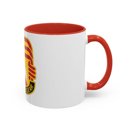 12 Signal Group (U.S. Army) Accent Coffee Mug