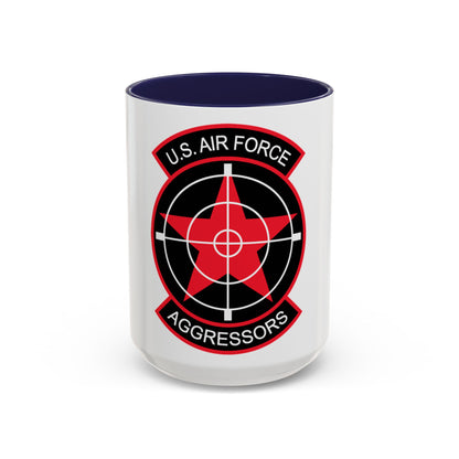 US Air Force Aggressors (U.S. Air Force) Accent Coffee Mug