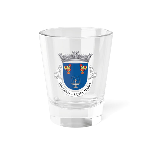 Galegos - Santa Maria (Portugal) (Coat of Arms) Shot Glass 1.5oz