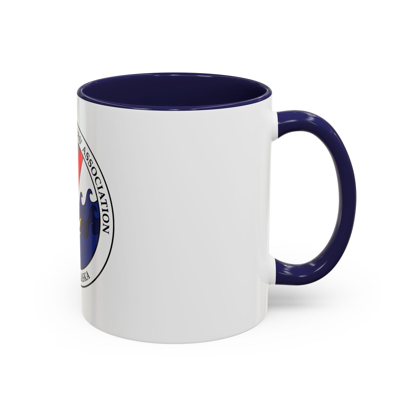 USCG Officers (U.S. Coast Guard) Accent Coffee Mug