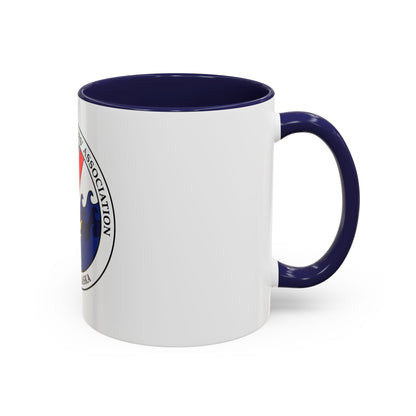 USCG Officers (U.S. Coast Guard) Accent Coffee Mug