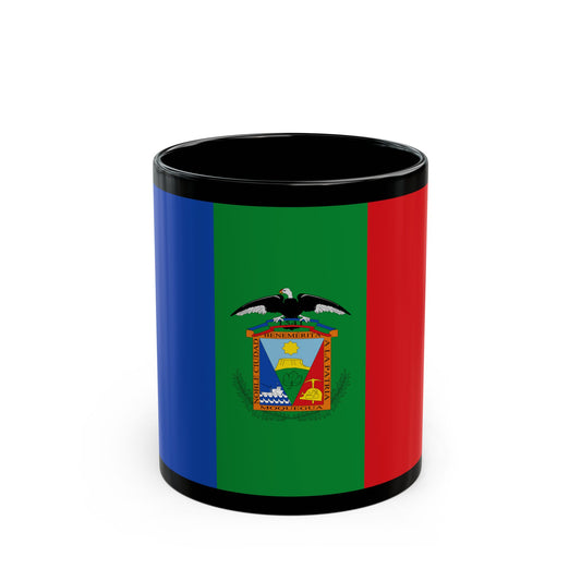 Flag of Moquegua capital of the Moquegua Region Peru - Black Coffee Mug-11oz-Go Mug Yourself